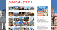 Desktop Screenshot of kodan.eurovikendy.org