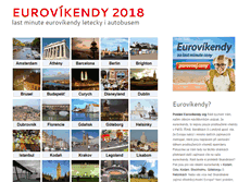 Tablet Screenshot of dubrovnik.eurovikendy.org