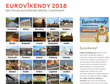 Tablet Screenshot of madrid.eurovikendy.org
