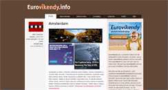 Desktop Screenshot of eurovikendy.info