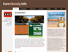 Tablet Screenshot of eurovikendy.info